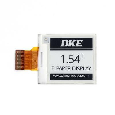 China DKE Small EPD Modules , 152x152 E Ink 1.54 Inch Display Electronic Paper Displays 1.54 Inches for sale