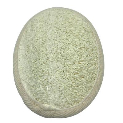 China Wholesale Stocked Loofah Bath Scrubber Pad Natural Cleansing Pad for sale