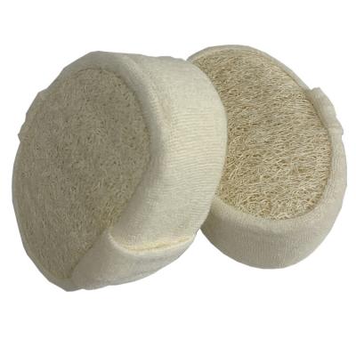 China All Natural Hot Sale Body Band Belt Bath Loofah Bilateral Back Oval Cleaning Sponges for sale