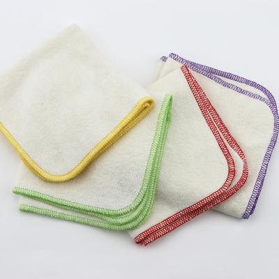 China High Quality Child Safe Bamboo 6 Pack Baby Face Washcloth Towel Set for sale