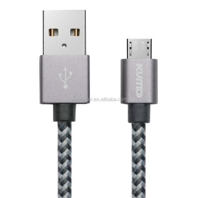 China Other Aluminum Casing Micro USB to Type-A Cable Support Data and 2.1A Sync for sale