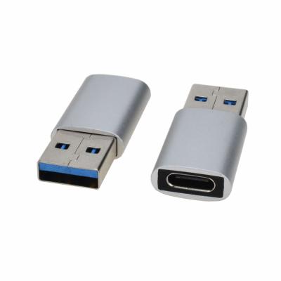 China Fast Charging + Data Transfer USB A to USB C Data Syncing USB High Speed ​​Adapter for Mobile Phone and Laptop for sale