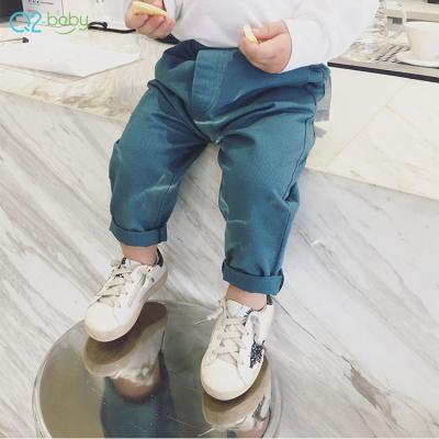 China Q2-Baby Baby Boy Infant Cotton Pants Casual Sustainable Breathable Straight for sale