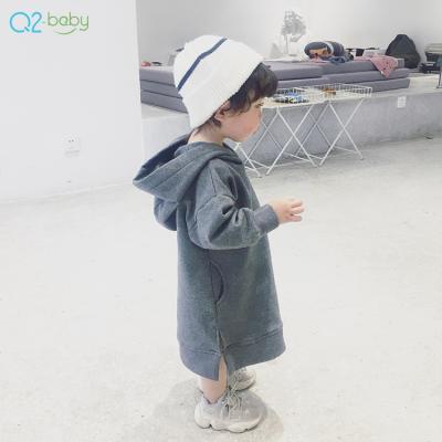 China Q2-baby Infant Clothing Korean Style Baby Girls Hoodie Fashion Long Sleeve Dresses for sale