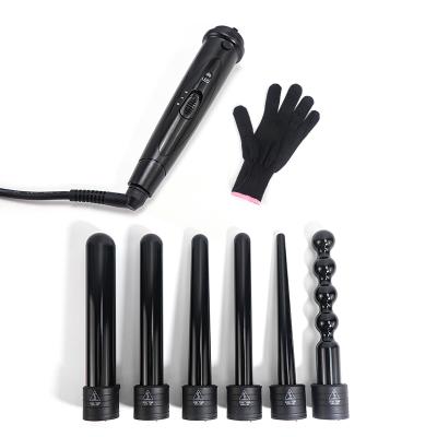 China Multi-tube free combination 6 in 1 changing tube hair curling iron Multi-tube free combination waver hair styling tool hair waver curler for sale