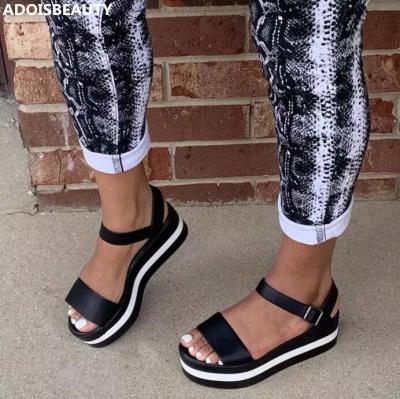 China Fashion Trend Summer Women's Sandals Outdoor Shoes Plus Size Sandals Vendor Style The New for sale