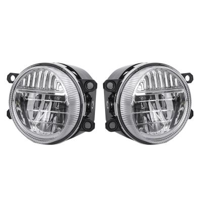 China High Quality 4 Inch Fog Light Replacement Die Cast Aluminum Housing Built In 4 Inch Round Rebreather Led Fog Lamp 30W For Toyota Lexus Scion for sale