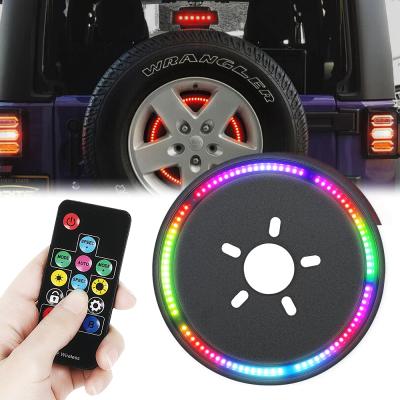 China Coolest Model Multicolor Led Rgb Controller Remote Color Mode Change Wheel Turn Signal Light For Jeep for sale