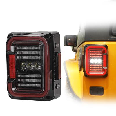 China Running Turn Brake Reverse Loyo 2022 Super Bright Led Reverse Tail Lamp Wholesale Price Led Tail Lamp Car Led Light For Jeep Wrangler Jk Tail Light for sale