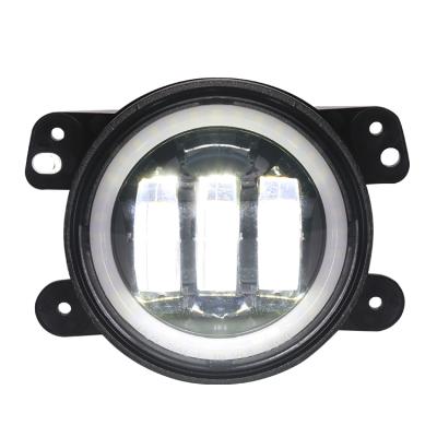 China Car Led Fog Lights High Lumen 4 Inch Round Led 4 Inch Fog Light 30W 4X4 Led Fog Light 12V Car Led Fog Lights For Jeep Offroad for sale