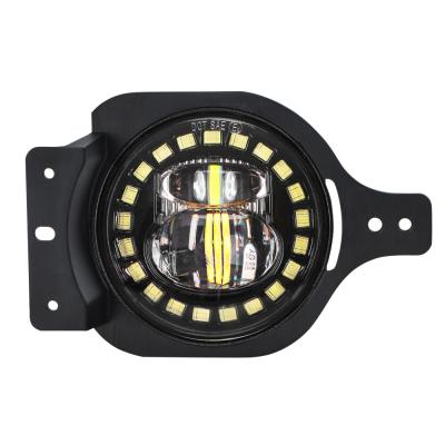 China PMMA+PC Factory Wholesale Price Super Bright Led Fog Lights Led Auto Fog Lights Waterproof Off Road Led Fog Lights For Jeep for sale