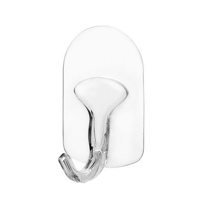 China Space Saving Hook Wall Hook Vacuum Sucker Wholesale Strong 10 Squishy Single Dough Hook for sale