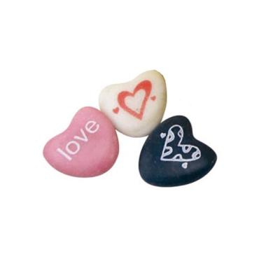 China Europe Stone Gift Stone Heart Symbol Love Custom Engraving Marble for sale