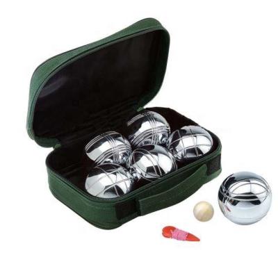 China Sports Petanque Boule Balls Set 6pcs Set In Nylon Bag for sale