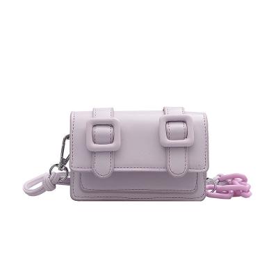 China New Fashion Style Mini Cross-Body Lady Bags Elegant Designer Candy Color Wholesale Fashion Messenger Handbag for sale