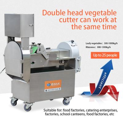 China Vegetable Snacks Factory China Supplier Cabbage Cutter Cube Commercial Used Electric Cutting Machine Universal Vegetable Fruit for sale