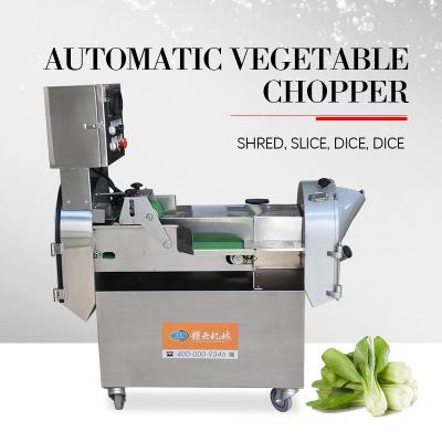 China New Multi-Functional Vegetable Cutter Snack Factory Vegetable Cutter Electric Vegetable Slicing Machine Cutting Line Food Grade for sale