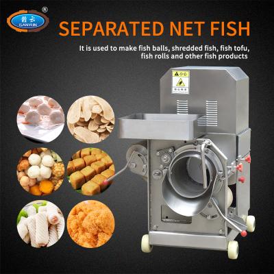 China New automatic fish bone removal machine fish processing machine fish flesh harvester for sale