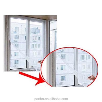 China PanBo Modern Multi-application Window Screen 100% Polyester DIY Magic Window Mesh for sale