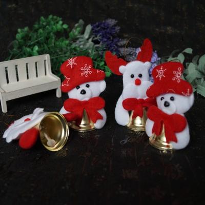 China Chirstmas Decor Navidad Christmas Decorations Snowman Santa Claus Christmas Bell Christmas Tree Pendant for sale