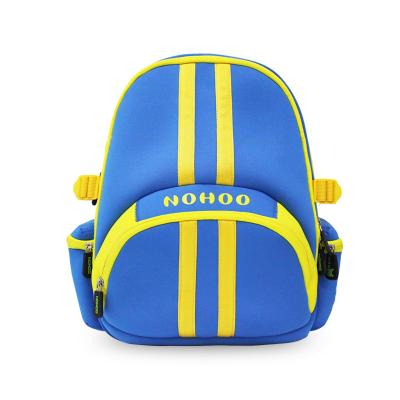 China Blue Cool Back To School Backpacks Neoprene Softback Eco-Friendly for sale