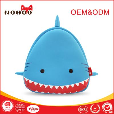 China Personalized Shark Shaped Backpack With Spikes OEM , Cute Teen Backpacks For Travelling Hiking for sale