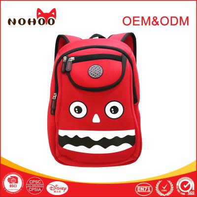 China Kindergarten Children School Backpack , Cartoon Style School Bag For Students for sale