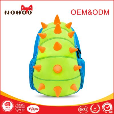 China Durable Neoprene Children School Bags 3D Cartoon Personalized School Backpacks for sale