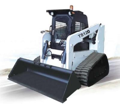 China Trail holdings skid loaders 140HP TS120 crawler skid loader with forest mulcher for sale for sale