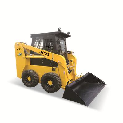 China Raises Mini Skid Steer 35HP JC35 Skidsteer Loader With Multifunctional Attachment With Many Attachments For Sale for sale