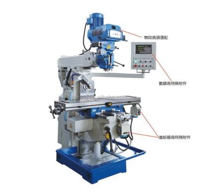 Κίνα Universal Rocker Horizontal Milling Machine X6325W 1700x1600x2250 1 Year Warranty προς πώληση