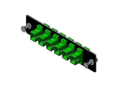 China Monomode--/in mehreren Betriebsarten/Sc-OM3 Faser-Adapter-Platten-Platte, 6 Häfen zu verkaufen