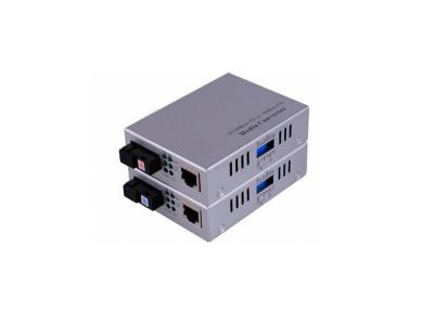 Chine convertisseur simple unimodal de médias de fibre de WDM de 10/100M avec le connecteur RJ-45 à vendre