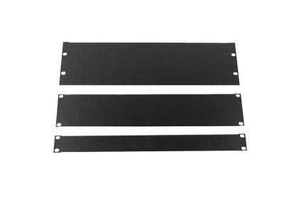 China Rack Mount 1U 2U 4U Blank Panel , 19 Inch Rack Cable Management for sale