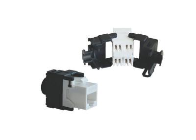 China RJ45 conector modular sin blindaje, Toolless Cat6a Jack trapezoidal en venta