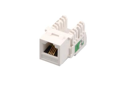 China Modulares Verbindungsstück 110 IDC RJ45, Fundament Jack CAT3 6P6C UTP RJ45 zu verkaufen