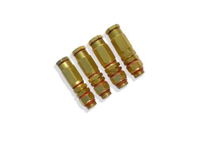 China Bronze Waterproof Connector ， Fiber Optic Accessories for Armoured Waterproof patch Cord for sale