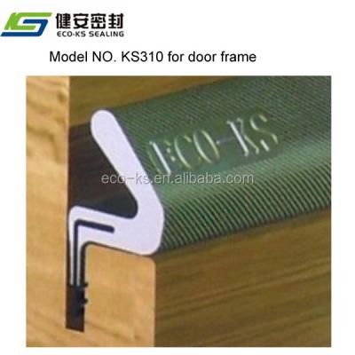 China Top elasticity insert sealing strip/jamb weather strip used in threshold weahtesttrip for wooden door Qlon seal for sale