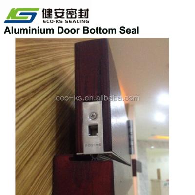 China Sealing Performance Anti Dust Automatic Drop Door Aluminum Hidden Bottom Seal for sale