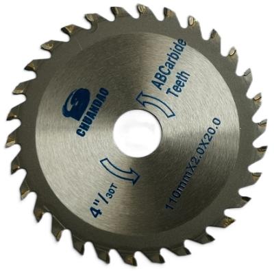 China HUALONG Cutting Carbide Wood Material Circular Saw Blade General Purpose Grade Wood Saw Blade 4 Inch Circular Saw Blade For Wood for sale