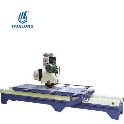 China Building Material Shops HUALONG Manual Stone Granite Machinery HLCM-8E80 Marble Stone Slab Edge Cutting Machine For Sale for sale