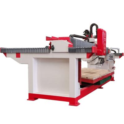 China Building Material Stores Hualong HLSQ-450 Automatic Granite Marble Stone Bridge Saw Stone Cutting Machine for sale