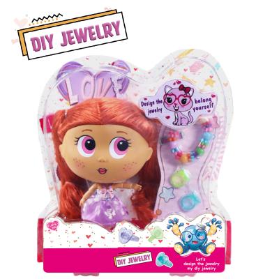 China DIY Solid Joint Jewelry 11.5 Inch Baby Doll With Kids Dolls Girls Decoration for sale