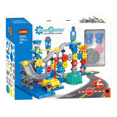 China For small sorts that are 3 years above carryover gear master electric building block with music and light for sale