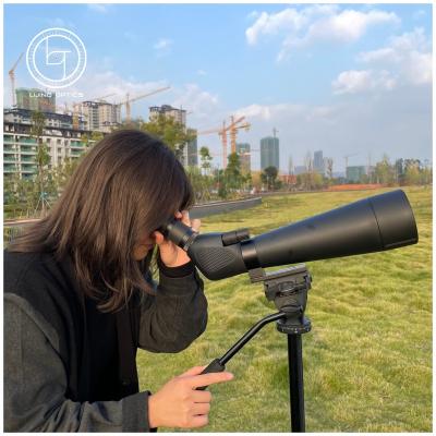 China Telescopio 20-60x60 20-60x80 25-75x100 Multifunctional Telescope Spotting Scope Bak4 Spottingscope for Bird Watching Stargazing Monocular for sale