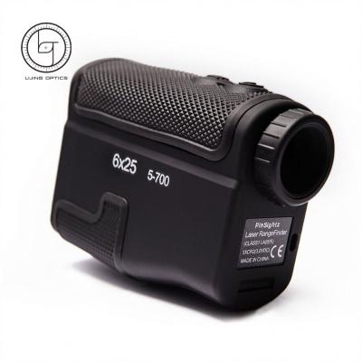 China 6x25 Laser Distance 5-1000 Meter Golf Rangefinder Laser Rangefinder With Pinsensor Battery Laser Rangefinders 105X75X35 for sale