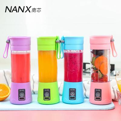 China Protable Juicer 2020 Good Sale Mini USB Juicer Blender 380ml 2000mA Blender Juice Cup for sale