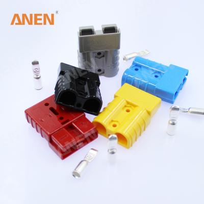 China Two Power Pole Power Connector 50A 600V CE / RoHS Certificated for sale