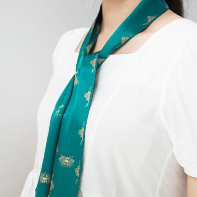 China China Square Gift Popular Professional Ladies Scarf Chinese Style Silk Hand Embroidery for sale