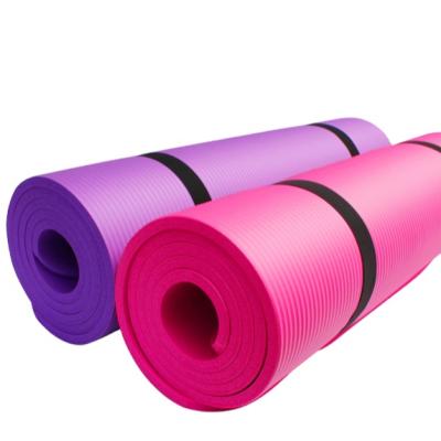 China High Quality Men's And Women's Yoga Mat Yoga Equipments Custom Yoga Mat NBR for sale